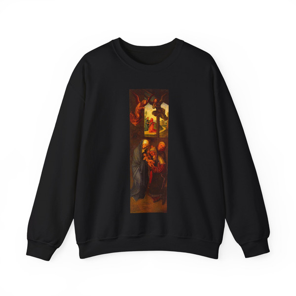 GOES, Hugo van der - Follower of (Artwork) Crewneck Sweatshirt