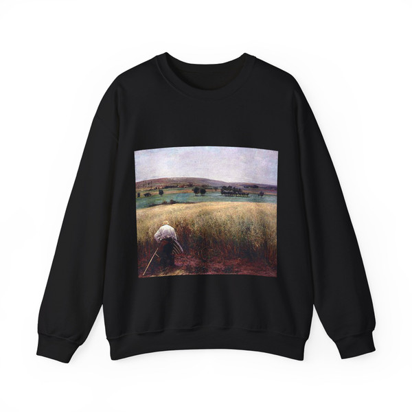 Bastien-Lepage , Jules - les bles murs (Artwork) Crewneck Sweatshirt