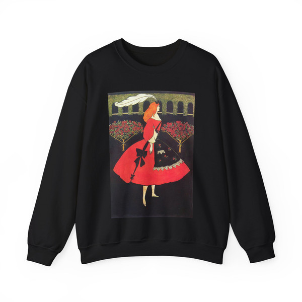 BEARDSLEY, Aubrey - The Slippers of Cinderella (Artwork) Crewneck Sweatshirt