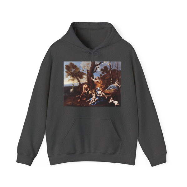 POUSSIN, Nicolas - The Nurture of Jupiter (Artwork) Hoodie
