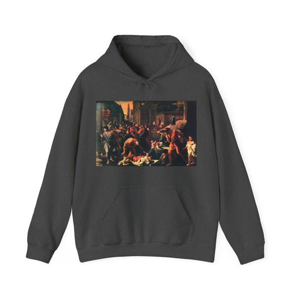 POUSSIN, Nicolas - The Plague of Ashdod (Artwork) Hoodie