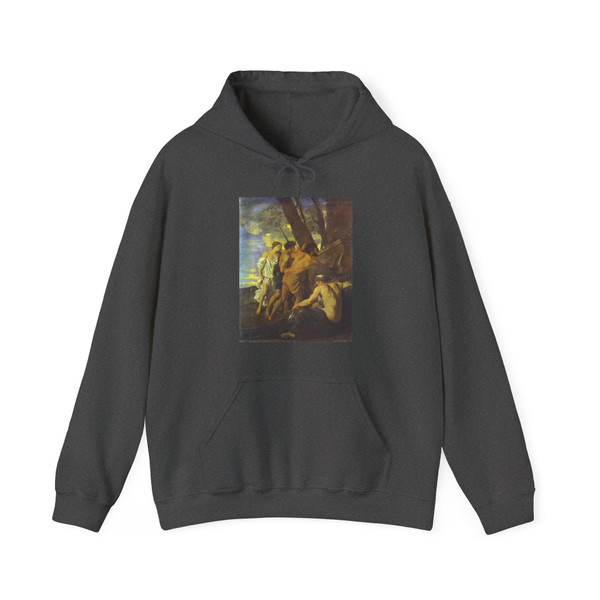 POUSSIN, Nicolas - The Shepherds of Arcadia (Artwork) Hoodie