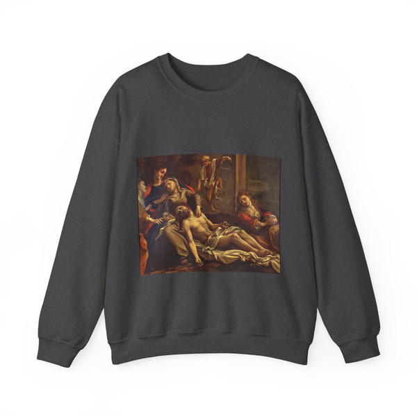 CORREGGIO - Deposition from the Cross (Artwork) Crewneck Sweatshirt