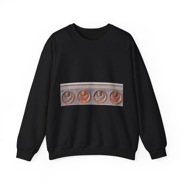 DONATELLO - Putti of the trabeation (Artwork) Crewneck Sweatshirt