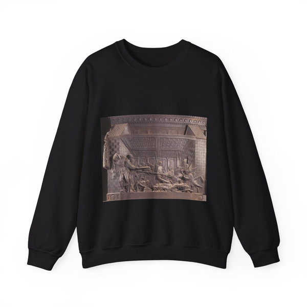 DONATELLO - Torture of St Lawrence (Artwork) Crewneck Sweatshirt