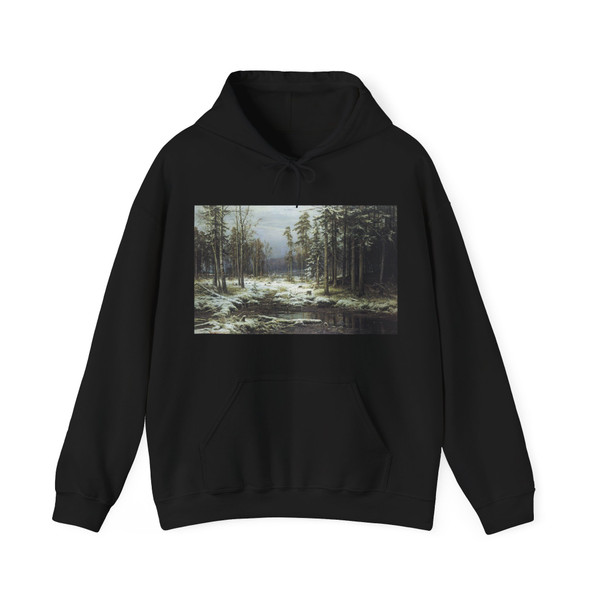 SHISKIN, Ivan Ivanovich - First Snow 1875 (Artwork) Hoodie