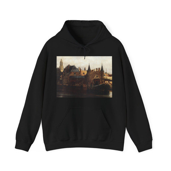 VERMEER, Johannes - View of Delft (detail) (Artwork) Hoodie