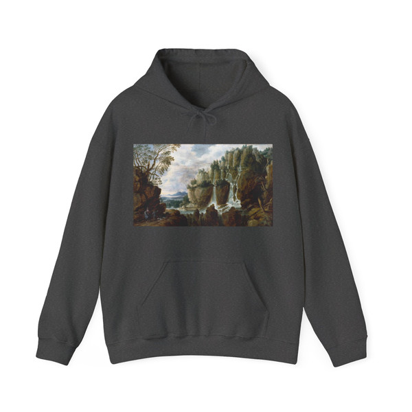 UDEN, Lucas van - Alpine Landscape (Artwork) Hoodie