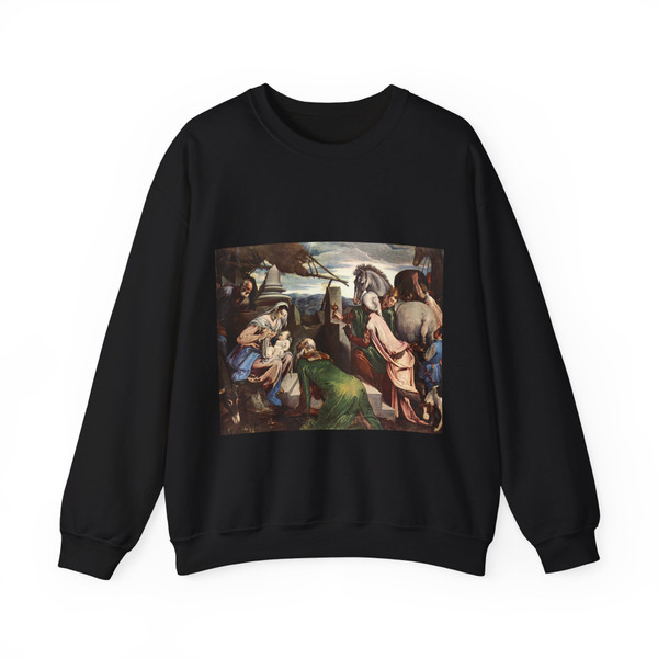 BASSANO, Jacopo - The Three Magi (Artwork) Crewneck Sweatshirt