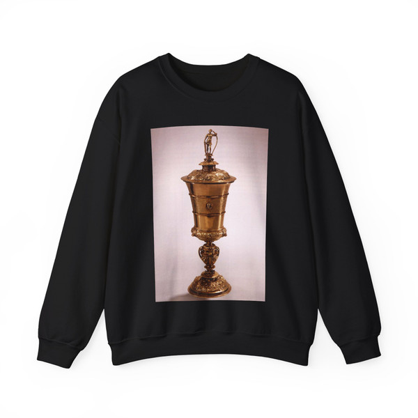 GROET, Adriaen de - Covered cup (Artwork) Crewneck Sweatshirt