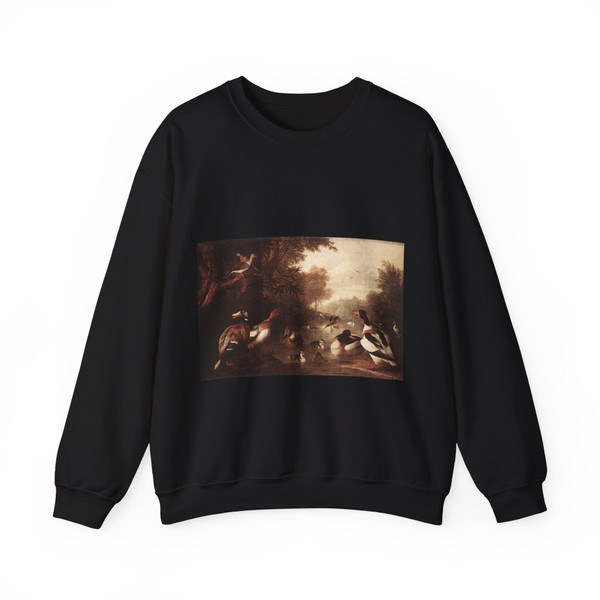 BOGDANY, Jakab - Flower Still-life (Artwork) Crewneck Sweatshirt