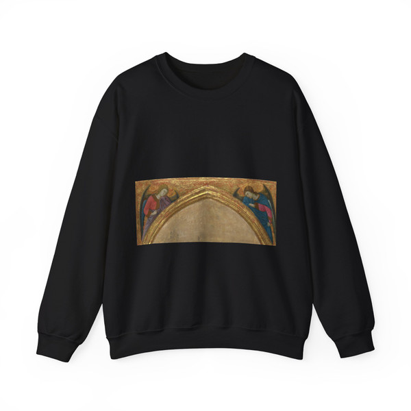 UGOLINO DI NERIO - Two Angels (Artwork) Crewneck Sweatshirt