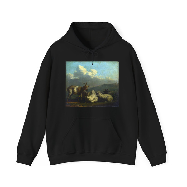 DUJARDIN, Karel - Sheep and Goats (Artwork) Hoodie
