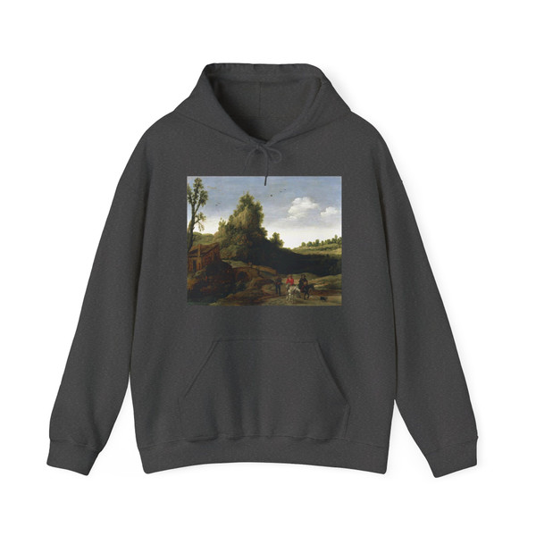 VELDE, Esaias van de - Landscape (Artwork) Hoodie