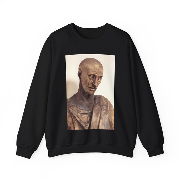DONATELLO - Prophet Habakkuk (detail) (Artwork) Crewneck Sweatshirt