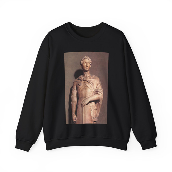 DONATELLO - St George (detail) (Artwork) Crewneck Sweatshirt