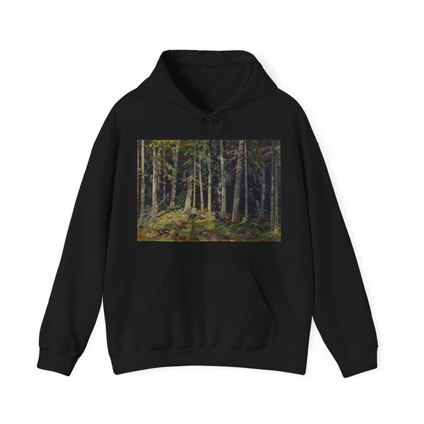 SHISKIN, Ivan Ivanovich - Forest 1888 (Artwork) Hoodie