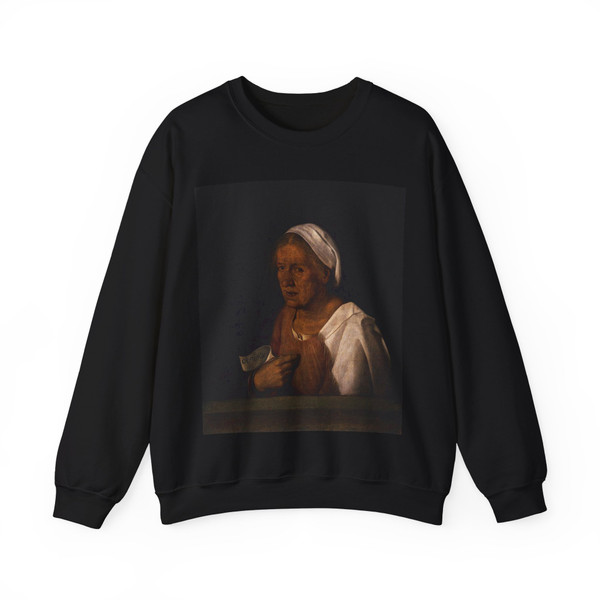 GIORGIONE -portrait- Old Woman (Artwork) Crewneck Sweatshirt