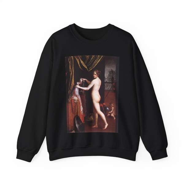 FONTANA, Lavinia - Minerva Dressing (Artwork) Crewneck Sweatshirt