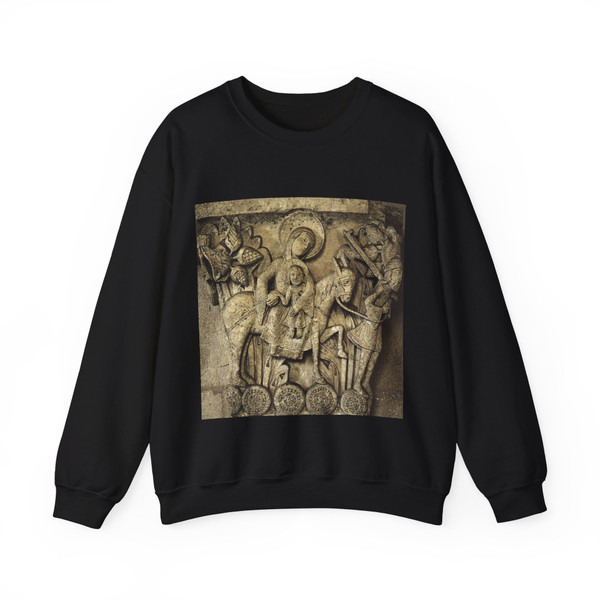 GISLEBERTUS - Flight into Egypt (Artwork) Crewneck Sweatshirt