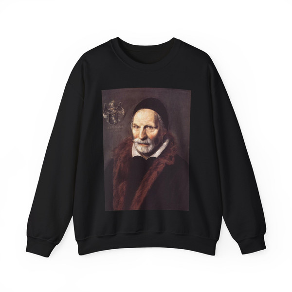 HALS, Frans - Jacobus Zaffius (Artwork) Crewneck Sweatshirt