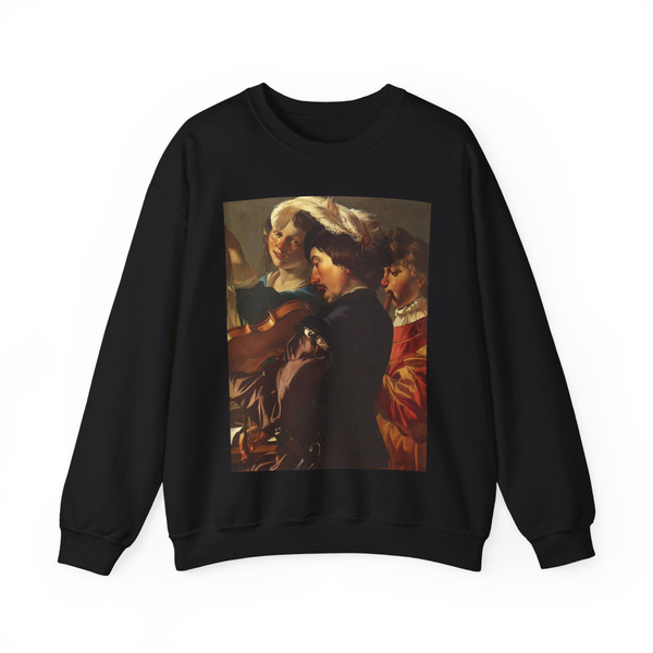 BABUREN, Dirck van - Concert (Artwork) Crewneck Sweatshirt