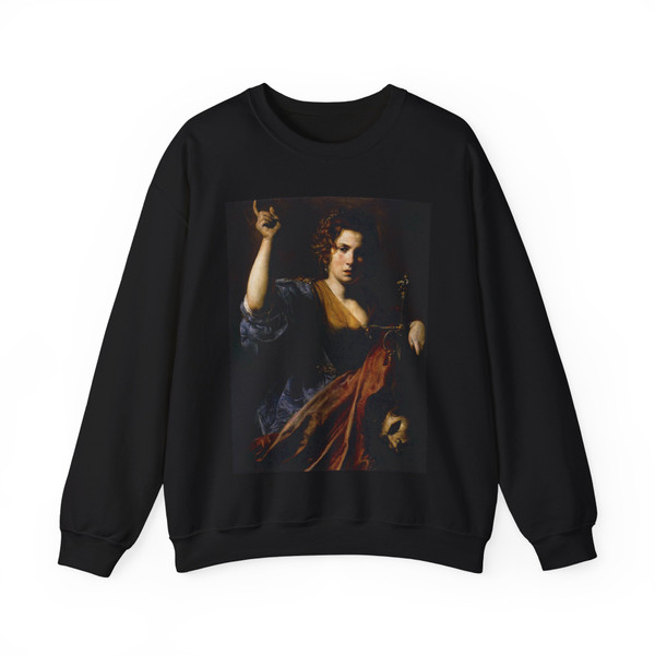 VALENTIN DE BOULOGNE - Judith (Artwork) Crewneck Sweatshirt