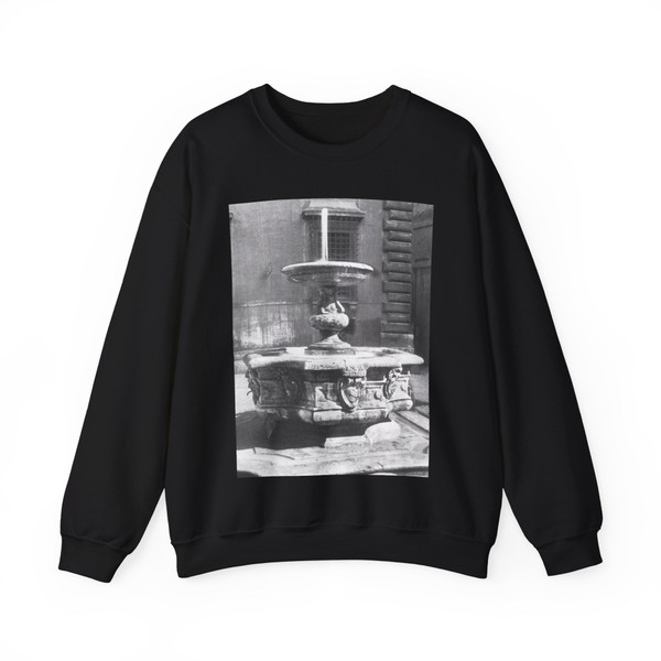 PORTA, Giacomo della - Fontanina (Artwork) Crewneck Sweatshirt