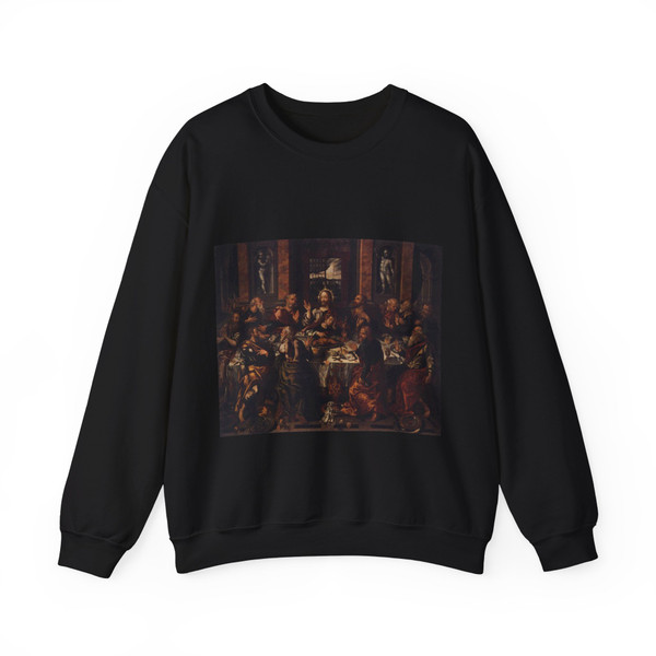 VAZQUEZ, Alonso - Last Supper (Artwork) Crewneck Sweatshirt