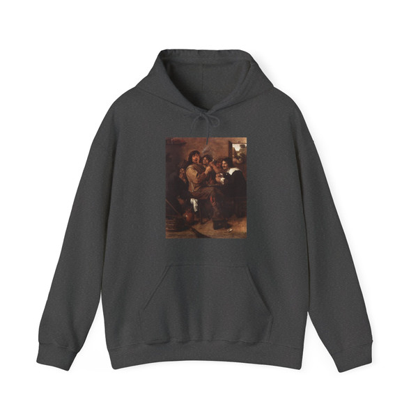 BROUWER, Adriaen - Smoking Men (Artwork) Hoodie