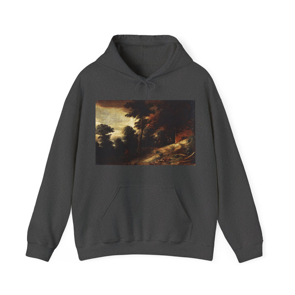 BROUWER, Adriaen - Twilight Landscape (Artwork) Hoodie