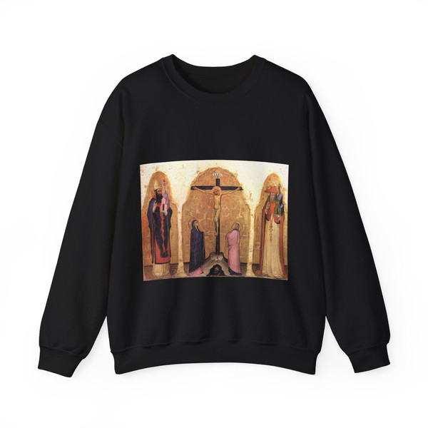 ALBEREGNO, Jacobello - Triptych (Artwork) Crewneck Sweatshirt