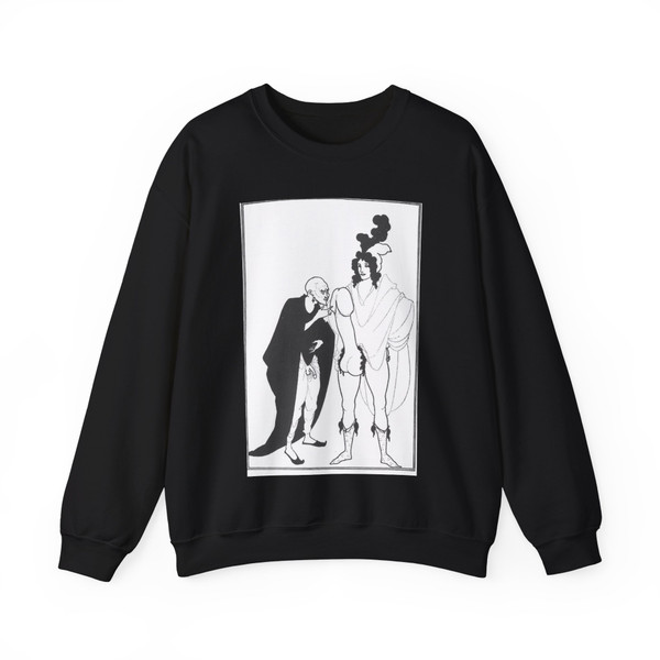 BEARDSLEY, Aubrey - examherald_e (Artwork) Crewneck Sweatshirt