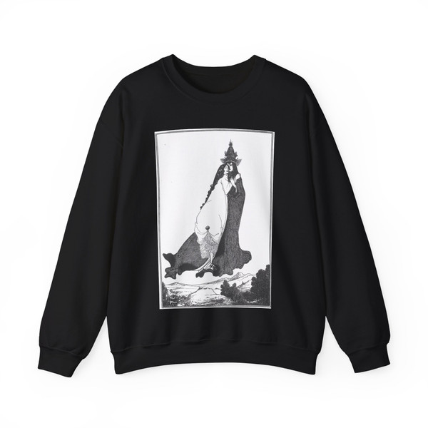 BEARDSLEY, Aubrey - roseoflima (Artwork) Crewneck Sweatshirt