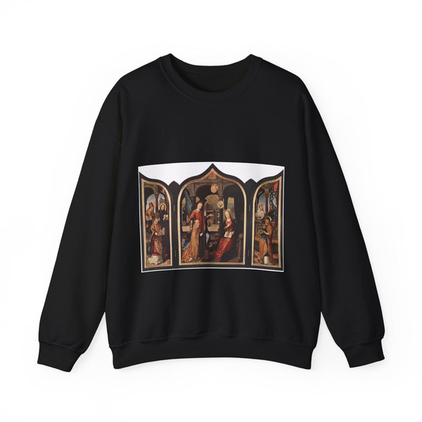 BELLEGAMBE, Jean - Annunciation (Artwork) Crewneck Sweatshirt