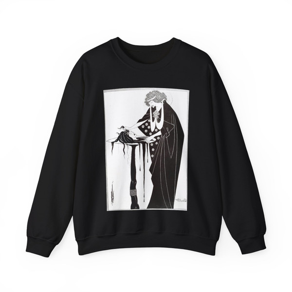 BEARDSLEY, Aubrey - The Dancers Reward (Artwork) Crewneck Sweatshirt