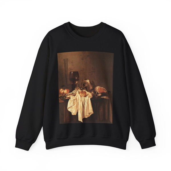 HEDA, Willem Claesz - Still-Life4 (Artwork) Crewneck Sweatshirt