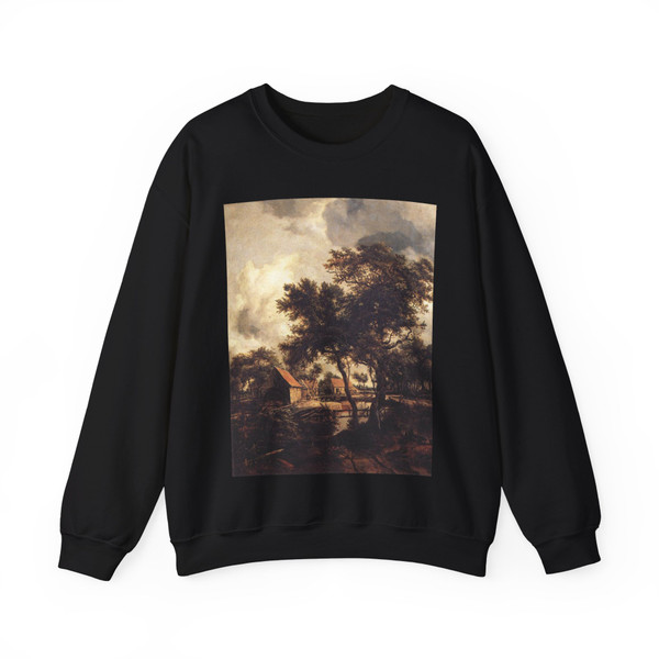 HOBBEMA, Meyndert - wat_mily (Artwork) Crewneck Sweatshirt