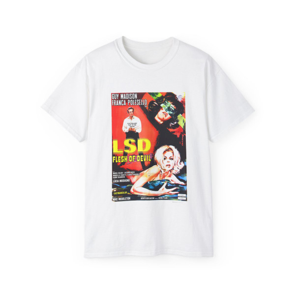 LSD FLESH OF DEVIL 1967 Movie Poster - T-Shirt