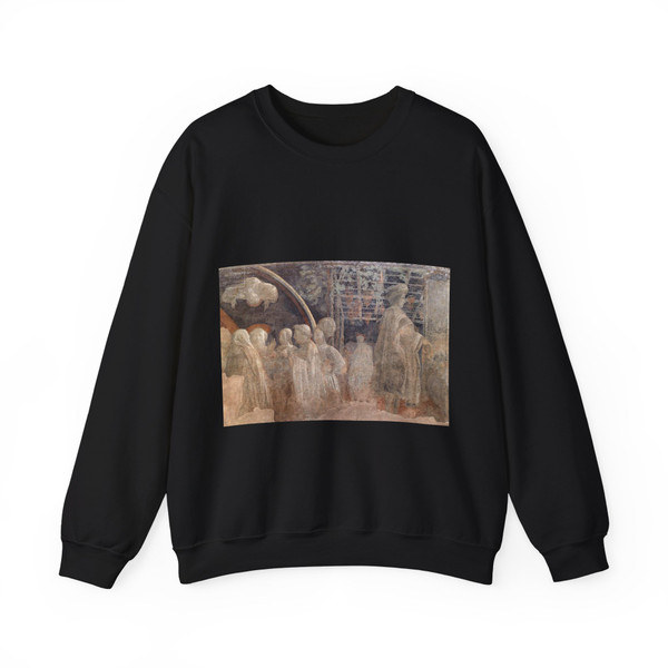 UCCELLO, Paolo - Noah's Sacrifice and Noah's Drunkenness (Artwork) Crewneck Sweatshirt