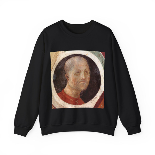 UCCELLO, Paolo - Roundel with Head (Artwork) Crewneck Sweatshirt