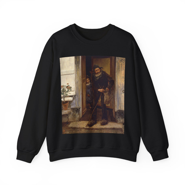 Bastien-Lepage , Jules - le mendiant (Artwork) Crewneck Sweatshirt