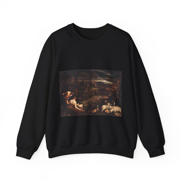 BASSANO, Jacopo - Garden of Eden (Artwork) Crewneck Sweatshirt