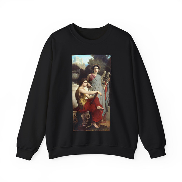 Lart_et_la_litterature (Artwork) Crewneck Sweatshirt