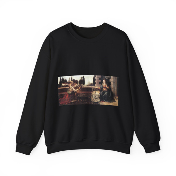 LEONARDO da Vinci - 2annunc (Artwork) Crewneck Sweatshirt
