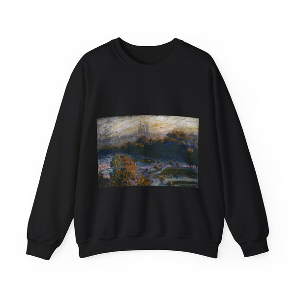 MONET, Claude - The Tuileries (Artwork) Crewneck Sweatshirt