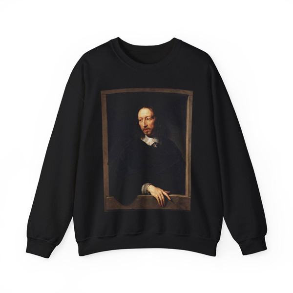 CHAMPAIGNE, Philippe de - Portrait of a Man (Artwork) Crewneck Sweatshirt