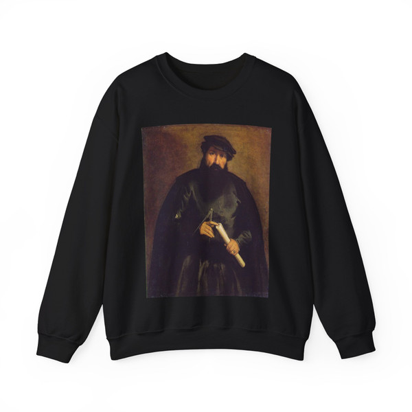 LOTTO, Lorenzo -1531--Architect (Artwork) Crewneck Sweatshirt
