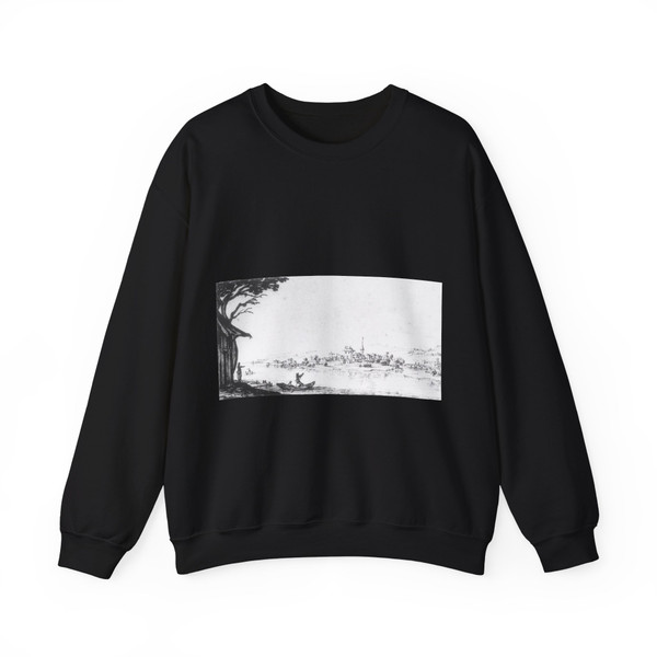 CALLOT, Jacques - Landscape (Artwork) Crewneck Sweatshirt