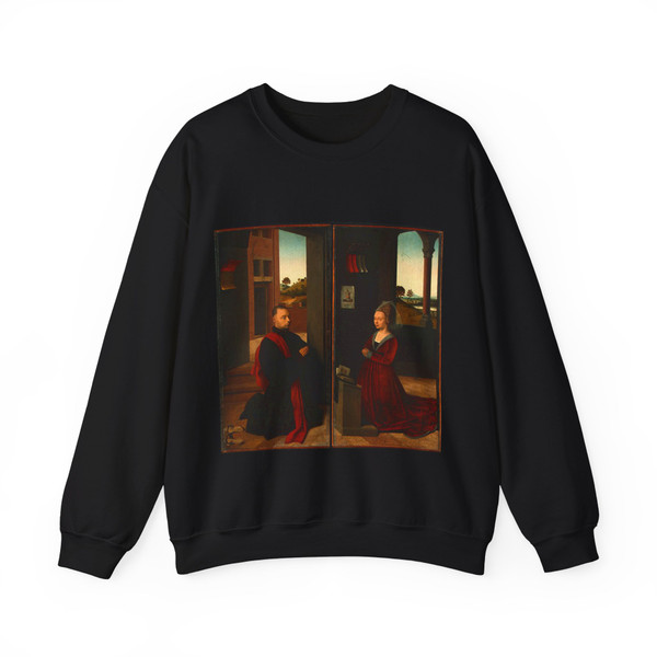 CHRISTUS, Petrus -religious- A Donator (Artwork) Crewneck Sweatshirt